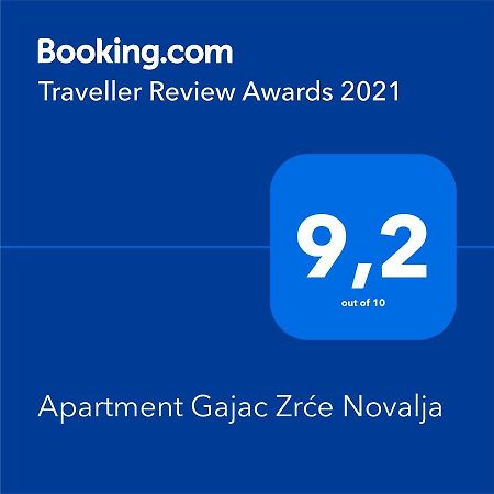 Apartment Gajac Zrce نوفاليا المظهر الخارجي الصورة